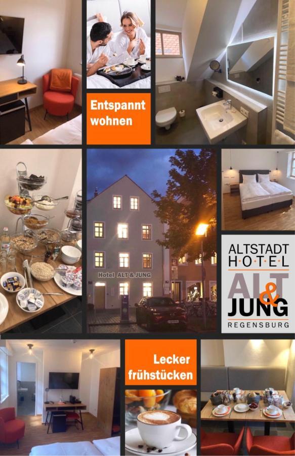 Altstadthotel Alt & Jung Regensburg Eksteriør bilde